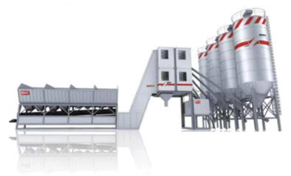 Trạm trộn bê tông dòng C