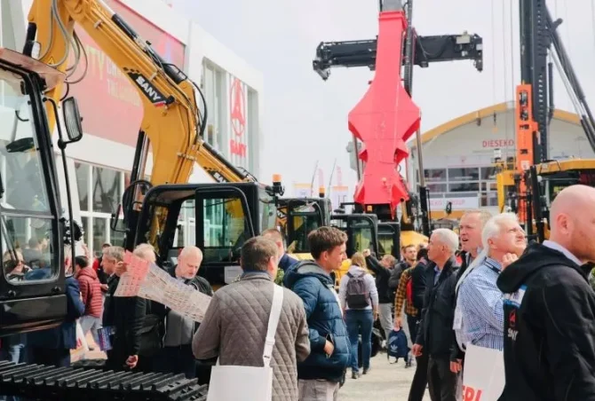 SANY GIỚI THIỆU TƯƠNG LAI THÔNG MINH, XANH VÀ HIỆU QUẢ CỦA NGÀNH MÁY MÓC XÂY DỰNG TẠI TRIỂN LÃM BAUMA 2025